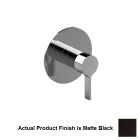 Graff G-8036-LM46S-BK-T Terra Thermostatic Valve Trim with Handle in Matte Black