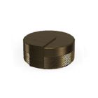 Graff G-8089-R1VBB-L1VBB-VBB-T MOD+ M-Series Round Stop / Volume Control Valve Trim with Handle in Vintage Brushed Brass (Rough Sold Separately)