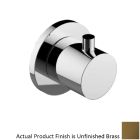 Graff G-8097-RH1-UB-T M.E. 2-9/16" Single Handle Volume Control Valve Trim in Unfinished Brass (Rough Sold Separately)