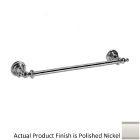 Graff G-9003-PN 18" Width Brass Towel Bar in Polished Nickel