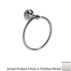 Graff G-9007-PN 6" Brass Towel Ring in Polished Nickel