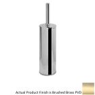 Graff G-9150-BB Free Standing Toilet Brush Set in Brushed Brass PVD