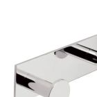 Ginger 2810D/SN 2810D-15 Surface Double Hook In Satin Nickel
