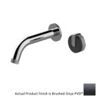 Graff GN-11535-BOX Wall Mounted Lavatory Faucet with Single Handle in Brushed Onyx (Trim Only - Rough Sold Separately)