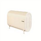 Granby 245201 330 Gallon 12 Gauge Vertical Double Bottom UL 80 Certified Fuel Oil Tank, ½'' NPT Bottom Opening, EcoGard