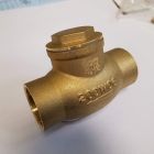 Granite GCHCC12 Brass Check Swing Valve, 1 1/4" Solder