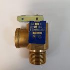 Granite GM33507 Brass Relief 30 PSI Valve, 3/4" NPT Male x NPT Female