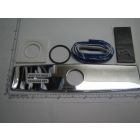 Grohe 07543H 10" Escutcheon Covers 8" On Center Three-Hole Drillings