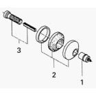 Grohe 08296G00 Escutcheon Plate with Hold Down in Gold [Misc]