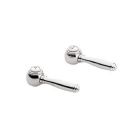 Grohe 18889IG0 Sinfonia Lever Handle (Pair) in Starlight Chrome/Gold [Misc]