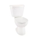 Gerber GWS20902 Maxwell® 1.28 GPF Standard Round Front Two Piece Toilet with Right Hand Tank Lever in White (Seat Sold Separately)