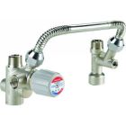 Honeywell AMX300TLF /U Amx300 Lead Free Kit With Mixing Valve, Cold Water Tee, And 8" Flex Connector