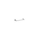Zazzeri 6002 Isadora 24" Towel Bar in Polished Chrome and Polished Brass