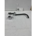 Vola 131C Wall Swivel Faucet (016) in Polished Chrome