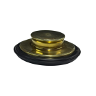 Insinkerator ISESTPPB Sink Stopper in Polished Brass