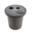 Liberty Pumps K001308 CSP-Series Crawl Space Perforated Basin & Cover, 16.5" x 15"