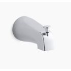 Kohler 15136-CP K- 4-7/8 In Diverter Bath Spout w/Slip-Fit Connection In Polished Chrome