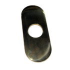 Kohler 167PB Escutcheon in Antique Brass