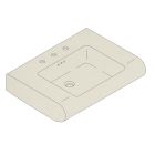 Kohler 2106-8-47 Pillow Talk Pedestal lavatory only 8"centers in Almond