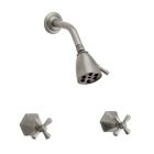 Phylrich K3171/014 K3171TO_014 - Le Verre La Crosse Two Handle Shower Set, Trim Only