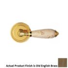 Phylrich K538D_OEB - Door Hardware Door Lever and Rose Only, Beige Marble Lev
