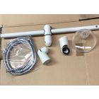 Kohler 8516-0 MasterShower Slidebar kit in white