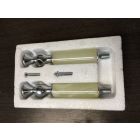 Kohler 9636-G-61 Antique Onyx Inserts in Brushed Chrome and Mist