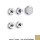 Kohler 9694-AU Flexjet® Whirlpool Trim Kit with Four Jets in Polished Gold