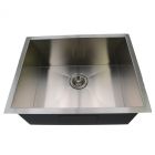 Emory and Bond KSU-231810-0-20 Palermo Series Stainless Steel Under Mount Kitchen Sink, No Holes, 1 Bowl, 23"L x 18"W