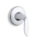 Kohler T5326-4-CP Refinia® Single Handle Wall Mounted Transfer Valve Trim Kit in Polished Chrome (Valve Sold Separately)