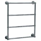 Lefroy Brooks LB-3200SE-CP Classic 1900 100 Watt, 33" H X 5" D X 27" W Sealed Electric Wall Mounted Towel Warmer in Polished Chrome