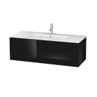 Duravit LC614304040 L-Cube 48" L X 18.88" W X 15.75" H Single Drawer Wall Mounted Vanity Base Only in Black (Vanity Top Sold Separately)