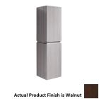 Madeli LCAS-161560-0002-WA Urban 16" Width Wall Mounted Linen Cabinet in Walnut