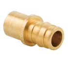 Uponor LF4515075 ProPEX LF Brass Sweat Adapter, ½" PEX x ¾" Copper