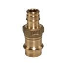 Uponor LFP4511515 ProPEX 1-1/2" Lead Free Expansion Copper Press Adapter in Brass