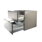Cosmic 719888801 Matt Mink 2 Drawers Cabinet for Washbasin Sink