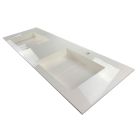 Cosmic 7191506 Block Washbasin in Glossy White