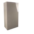 Cosmic 719887957 Block Matte Mink Cabinet with Glossy Mink Doors