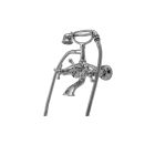 Zazzeri 340401 Mille Expansion Tub Set Lever in Polished Chrome and Polished Brass