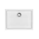 Franke MAG11023ADA-PWT Maris 25" L X 19" W X 5" D Granite Single Bowl Undermount Kitchen Sink in Polar White