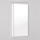 Robern MC2030D6FPLE4  M Series 20" x 30" x 6" Flat Plain Single Door Medicine Cabinet with Right Hinge, Integrated Outlets, Interior Light, Mirror Defogger, and Nightlight