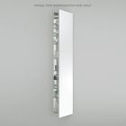 Robern MC2070D8FPR M Series Cabinet, 20" W X 70" H X 8" D, Full Length, Polished Edge, Right Hinge, Non-Electric