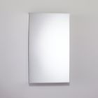 Robern MC2440D4FPLE4 M Series Cabinet, 24" W X 40" H X 4" D, Flat Top, Polished Edge, Left Hinge, Electric, Night Light, Defogger