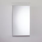 Robern MC2440D8FPR M Series Cabinet, 24" W X 40" H X 8" D, Flat Top, Polished Edge, Right Hinge