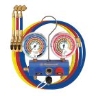 Mastercool 59661 R22, R404A, R410A 2-3-Way Aluminum Manifold 3 1/8" Gauge Set