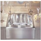 Franke MHX710 Manor House 23" L X 24" W X 9" D Apron Front 18 Gauge Stainless Steel Single Bowl Sink in Stainless Steel