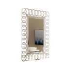 Afina ML-3042-R Modern Luxe 42" H X 30" W Contemporary Openwork Decorative Wall Mirror