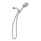 Moen 200H0SRN Hydro Energetix™ 1.75 GPM Wall Mounted Eight Function Hand Shower with Bracket and Hose in Brushed Nickel