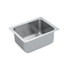 Moen 22354 Lancelot 14" W X 18" L X 10" H Stainless Steel Single Bowl Sink