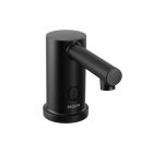 Moen 8560BL M-Power Deck Mounted Electronic Sensor Soap Dispenser with 50-3/4 oz Capacity in Matte Black